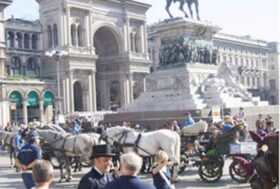Cerimonia Inaugurale del Lungo Viaggio Milano-Parigi
