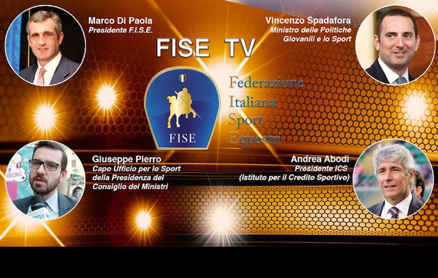 Lunedì 25 maggio il Ministro Spadafora ospite di FISE Tv