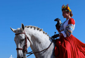 Galiya Khamatshina: la fierezza ucraina in gara al concorso di arte equestre