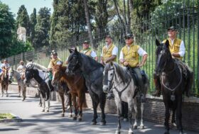 Roma a cavallo: parte l’equiraduno Horse Green Experience, il percorso natura di Tiberland