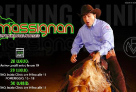 Stefano Massignan al Mizar Ranch: un Clinic nel paradiso del Reining