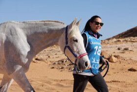 Il talento umbro Costanza Laliscia ad Al-Ula, in Arabia Saudita, per la Fursan Cup 2024