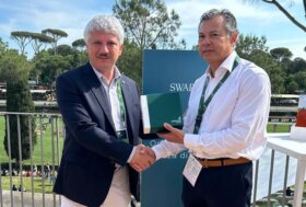 Piazza di Siena, FISE a sostegno dell’oncologia pediatrica: presentata “Anima”, il dipinto dedicato ai piccoli pazienti