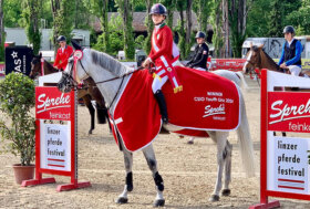 Daphne Giunti vince il GP junior dello CSIO di Linz