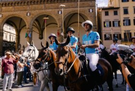 U.S. Polo Assn. ha presentato “Firenze Polo Tribute at Piazza di Santa Croce”