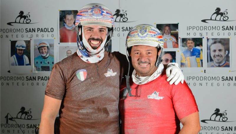 Vincenzo Piscuoglio dell’Annunziata e Francesco Tufano in finale al 44° Campionato Italiano Guidatori Trotto Trofeo Brosway 2024