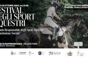 Genova 2024 – Capitale europea dello sport: arriva il Festival degli Sport Equestri