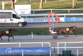 Alla ‘Prima’ di febbraio all’ippodromo Snai San Siro Fosciandora Dr protagonista nel Premio Chris Evert Treb raccogliendo la nona vittoria in 14 uscite