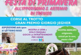 Domenica 22 Marzo gran premio e festa di primavera all’ippodromo di Treviso