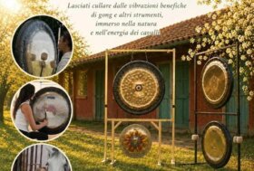 Il 10 giugno i “bagni di suono sotto le stelle” al circolo ippico Bibop: l’unico appuntamento in Italia di benessere tra natura e cavalli