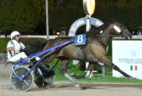 All’ippodromo Snai Sesana inizio di settembre ottimo per Fire Black che, nel mercoledì sera montecatinese, si aggiudica la TQQ intitolata a Paolo Facci