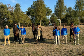 Il Team Italia terzo nel CCIO4*-NC-S di Lignieres
