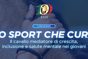 Centenario FISE, al via le iscrizioni al convegno “Lo Sport che cura”