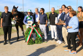 Ippodromo di Bologna: Alessandro Gocciadoro firma il suo quinto Continentale con Giotto Ek. A Goggia il Filly con nuovo record della corsa