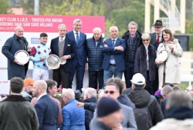 Stingray domina il Jockey Club nella domenica di galoppo All’Ippodromo Snai San Siro di Milano