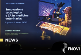 Formazione, ricerca e responsabilità professionale al centro dell’intervento del vicepresidente FNOVI e coordinatore del GdL nuove tecnologie e IA