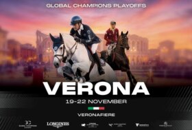 I Global Champions Playoff sbarcano a Verona! E’ il Super Bowl del salto ostacoli mondiale, oltre 11 milioni di euro in palio